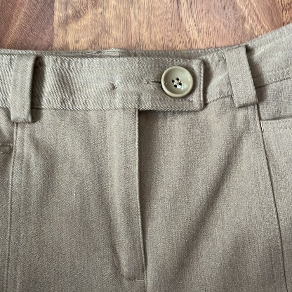 Like new Talbots light brown slacks - Picture 3 of 13